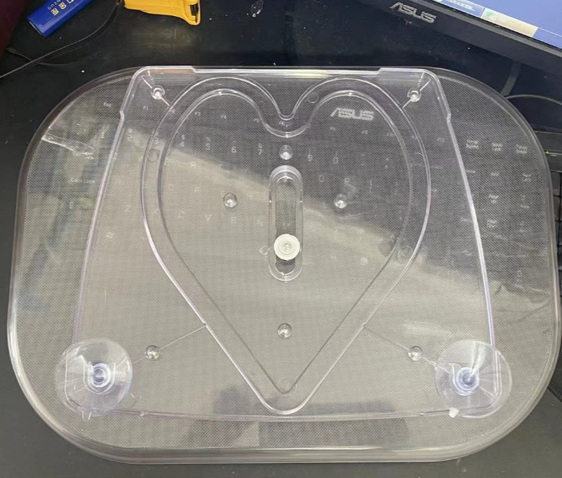 360 Degree Rotating Tray For Refrigerator Storage Box